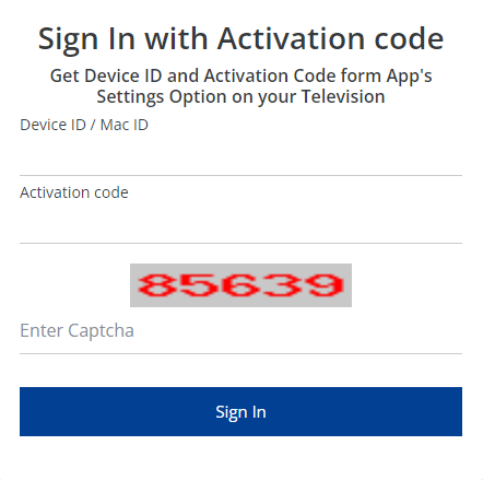 Enter the Activation Code