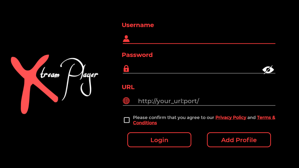 Enter your provider login credentials