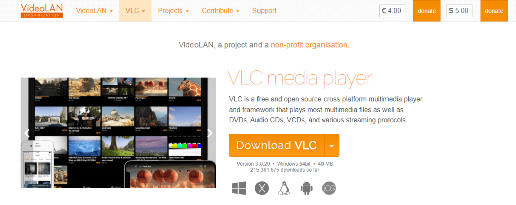 Get VLC on PC