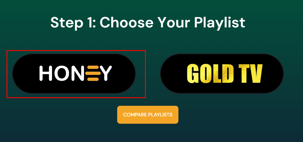 Choose a playlist