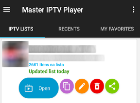 watch IPTV using Master IPTV
