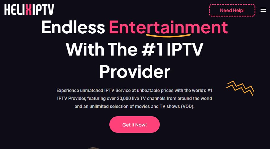 Helix IPTV - Best IPTV Service Providers