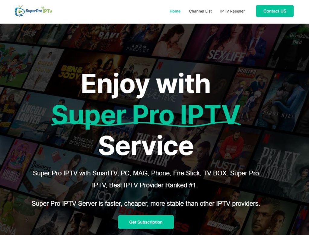 SuperPro IPTV - Best IPTV Service Providers