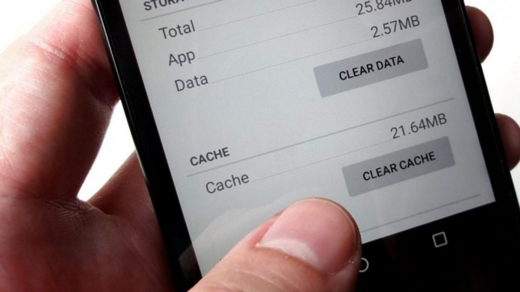 Clear Cache Data