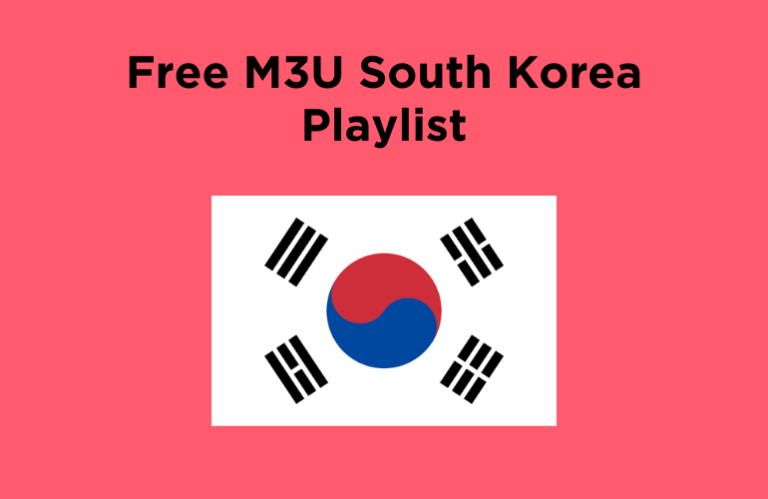 M3U Playlist South Korea - Featured Image