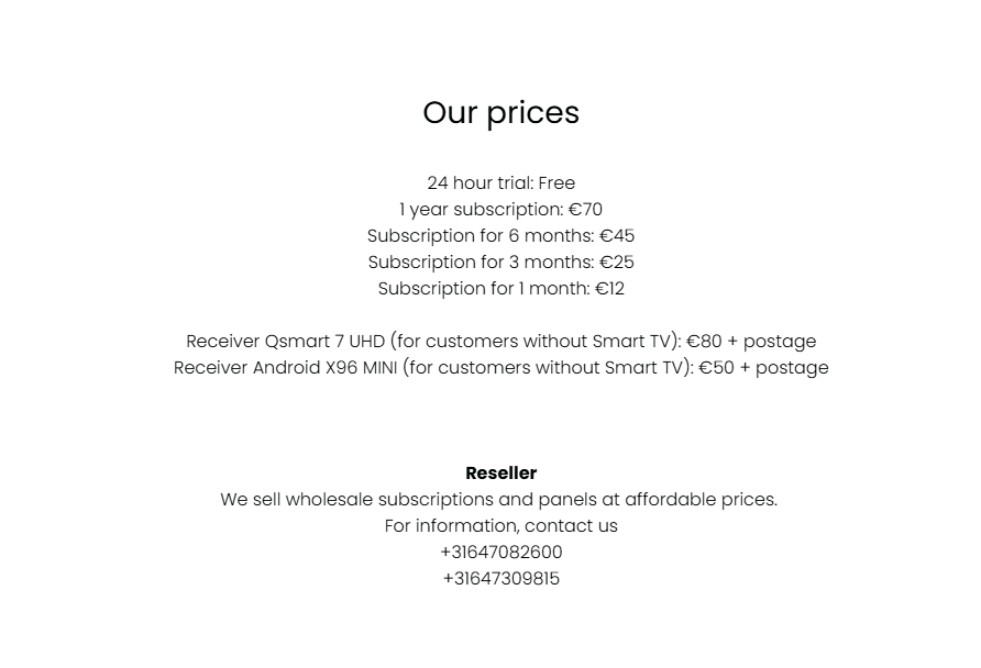 Plans of Kosova IPTV